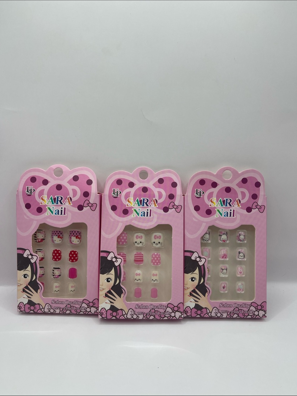 Sanrio Kids Press On Nail Sets